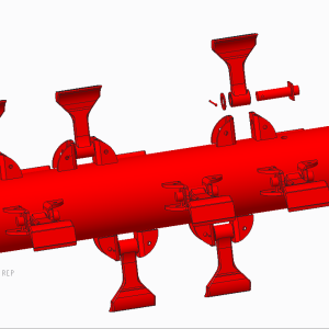 Çekiç Bıçak Rotor Montajı Görseli